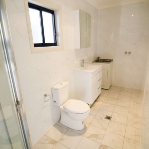 Fairfield Sydney Two Bed Granny Flat Bathroom Fairfield Sydney Two Bed Granny Flat - Bathroom